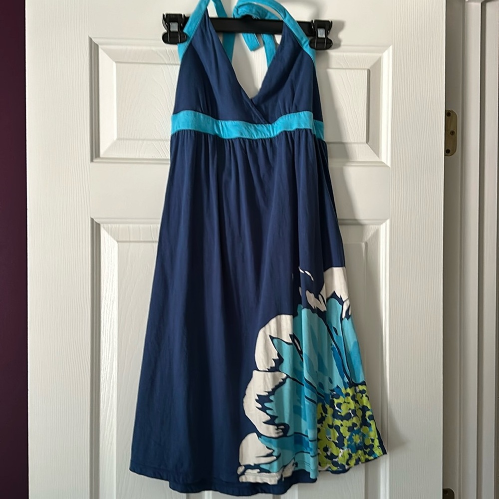 Aeropostale navy blue cotton dress